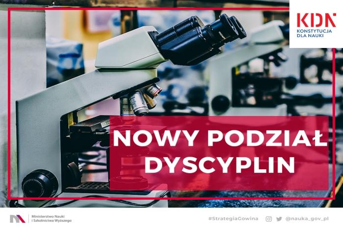 Rozporządzenie w sprawie dziedzin i dyscyplin naukowych