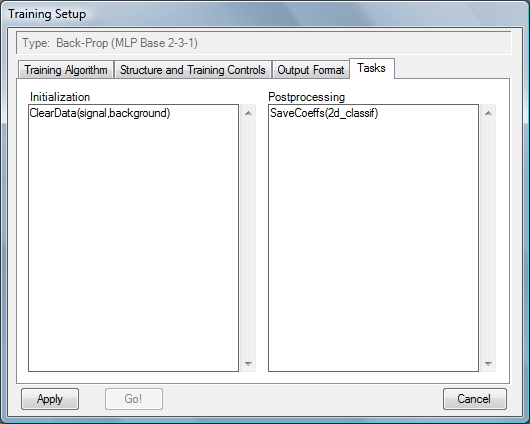 commands window